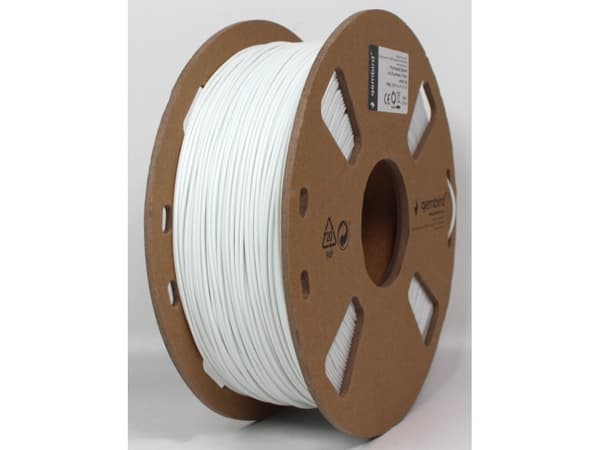 Gembird - Hvit - 1 kg - 340 m - fargeboks - PLA-filament (3D)