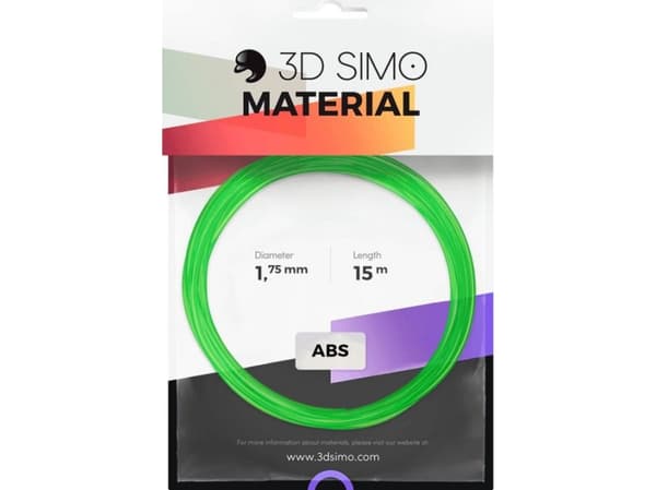 3DSimo ABS-tråd gjennomsiktig (G3D3013)