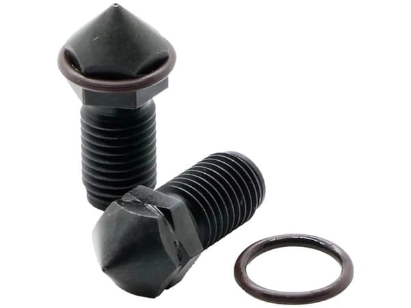 FabConstruct FabConstruct Nozzle Hardened 0,4 mm til Ultimaker UM3, S3, S5, S5 Pro Hardened Steel Nozzle RN35485