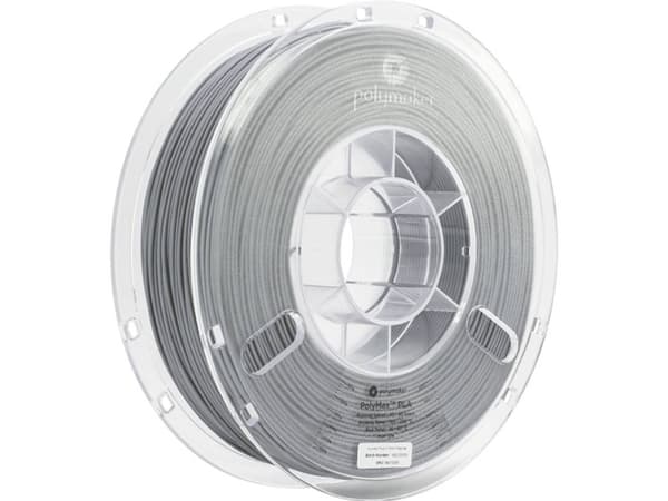 Polymaker PA06003 PolyMAX Tough Filament PLA-plast høj grad af stivhed, høj grad af trækstyrke, slagfast 1.75 mm 750 g Grå 1 stk