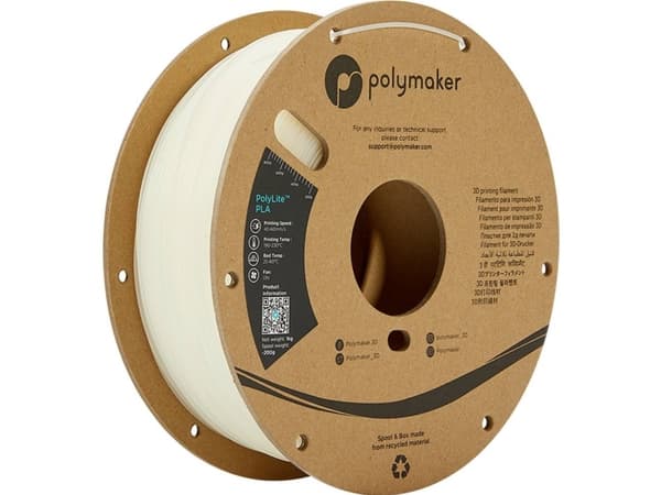 Polymaker PA02011 PolyLite Filament PLA-plast 1,75 mm 1000 g Natur 1 stk.