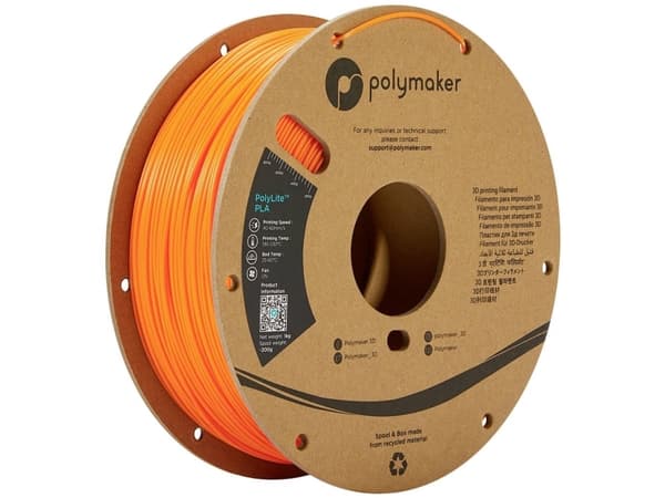 Polymaker PA02008 PolyLite Filament PLA-plast 1.75 mm 1000 g Orange 1 stk