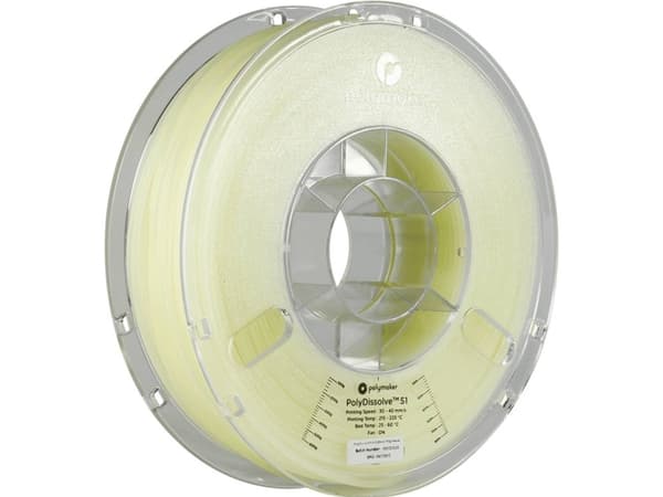 Polymaker PH01002 Polydissolve S1 Filament PVA-plast vandopløselig 2.85 mm 750 g Natur 1 stk
