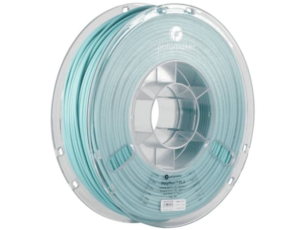Polymaker PA06020 PolyMAX Tough Filament Tough PLA høj grad af stivhed, høj grad af trækstyrke, slagfast 2.85 mm 750 g Turkis 1 stk