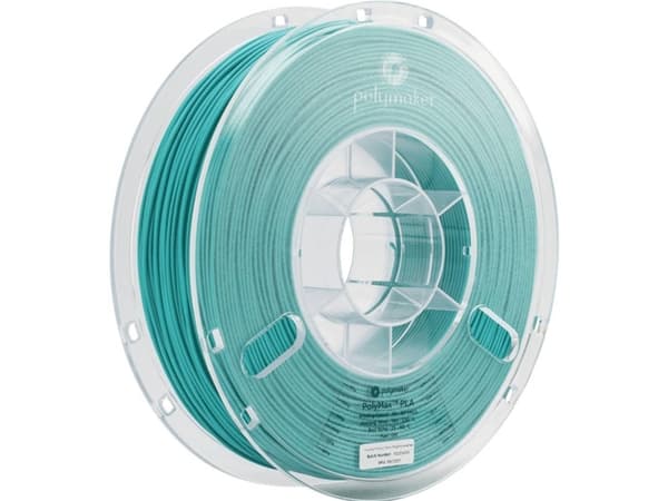 Polymaker PA06010 PolyMAX Tough Filament PLA-plast høj grad af stivhed, høj grad af trækstyrke, slagfast 1.75 mm 750 g Turkis 1 stk