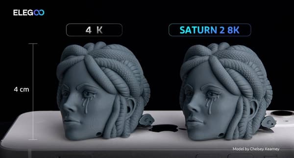 ELEGOO Saturn 2 - MSLA Resin - 8K 3D-printer