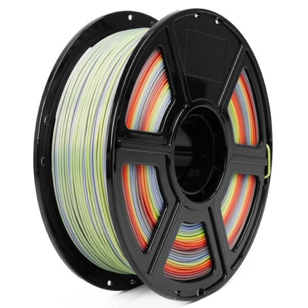 FlashForge PLA Silke 1.75 mm Regnbue 1,0KG 3D Utskriftsfilament