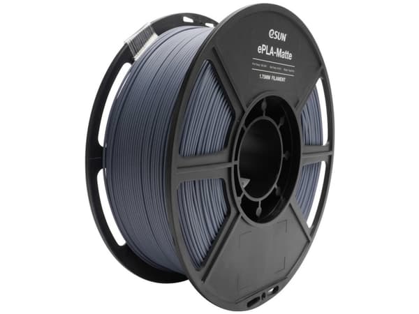 ESUN ePLA-Matte Harmaa Filamentti PLA-mat 1,75 mm 1 kg Grå (matta) 1 kg