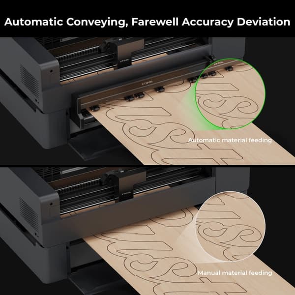 xTool P2 - Conveyor Feeder