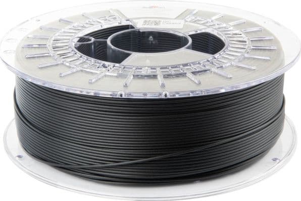 Plastikas Spectrum PET-G Matinis - 1.75mm - 1kg - Deep Juodas