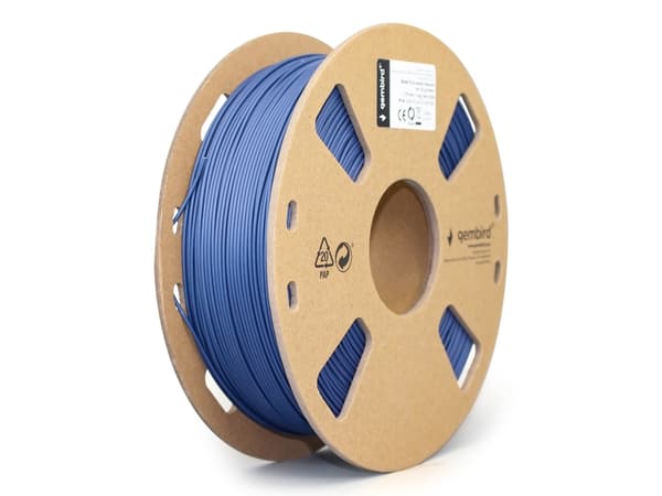 Gembird - Matt laivastonsininen - 1 kg - 340 m - värillinen laatikko - PLA filamentti (3D)