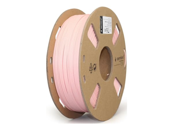 Gembird - Matta vaaleanpunainen - 1 kg - 340 m - värillinen laatikko - PLA filamentti (3D)