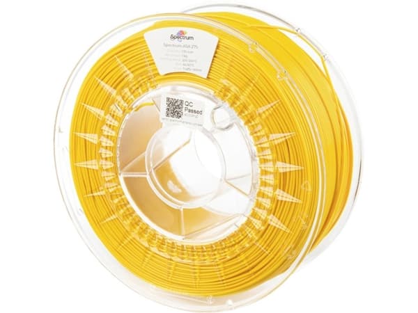 Spectrum Filaments 80509 ASA 275 TRAFFIC YELLOW Filament ASA slagfast, vejrbestandig, UV-bestandig 1.75 mm 1000 g Trafikgul 1 stk