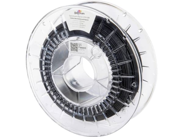 Spectrum Filaments 80726 ASA-X CF10 Filament ASA slagtålig, väderbeständig, UV-beständig, kolfiberförstärkt 1,75 mm 500 g Svart (matt) 1 st
