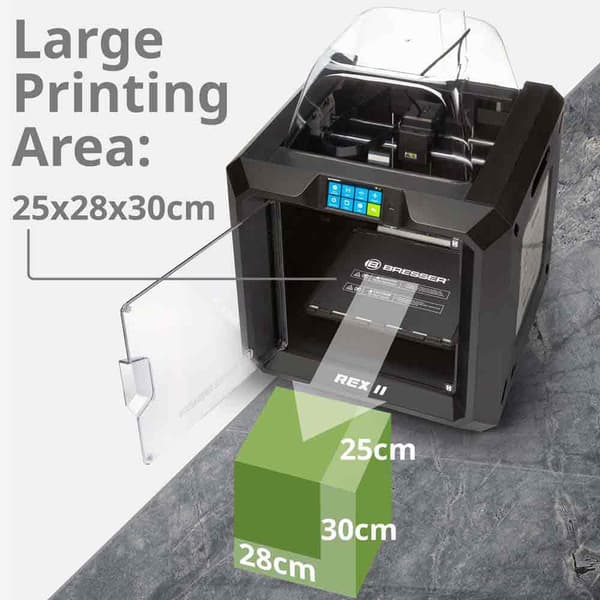 Bresser Rex Ii Wifi 3d Printer Sort