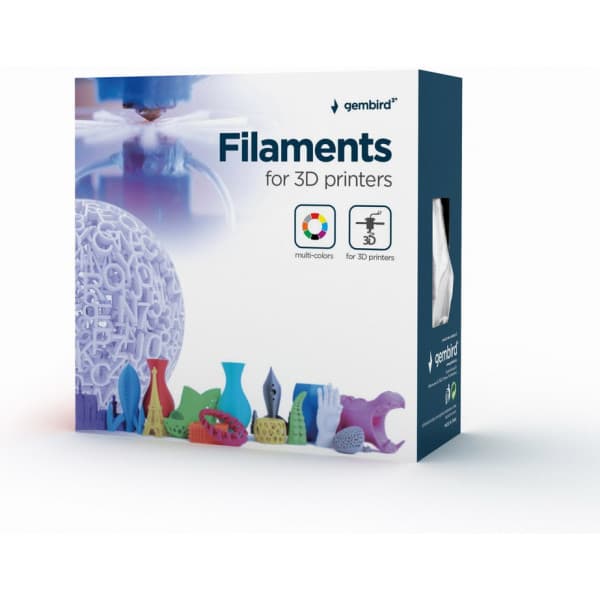Gembird 3D -PLA-udskrivningsfilament, 1,75 mm, lilla
