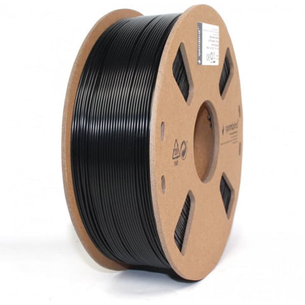 Gembird 3D -ABS -udskrivningstråd, 1,75 mm, sort