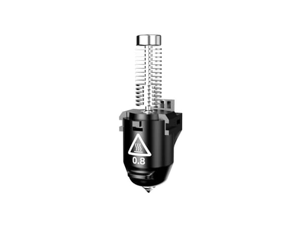 Flashforge Hardened Nozzle Assembly 0,8 mm Passer til (3D printer): FlashForge Adventure 5M, FlashForge Adventure 5M Pro Sonstiges 3D Drucker Zubehör