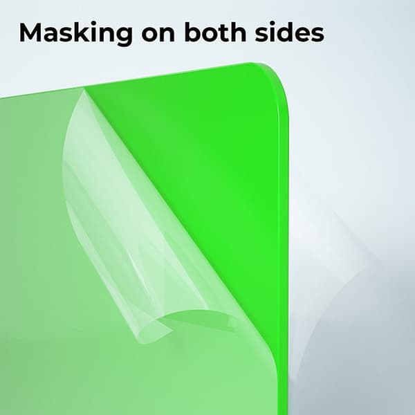 xTool 3mm Acrylic Sheet Green 30x30 - 3pcs