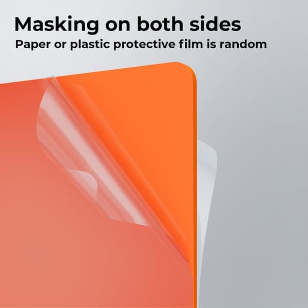 xTool 3mm Acrylic Sheet Orange 30x30 - 3pcs