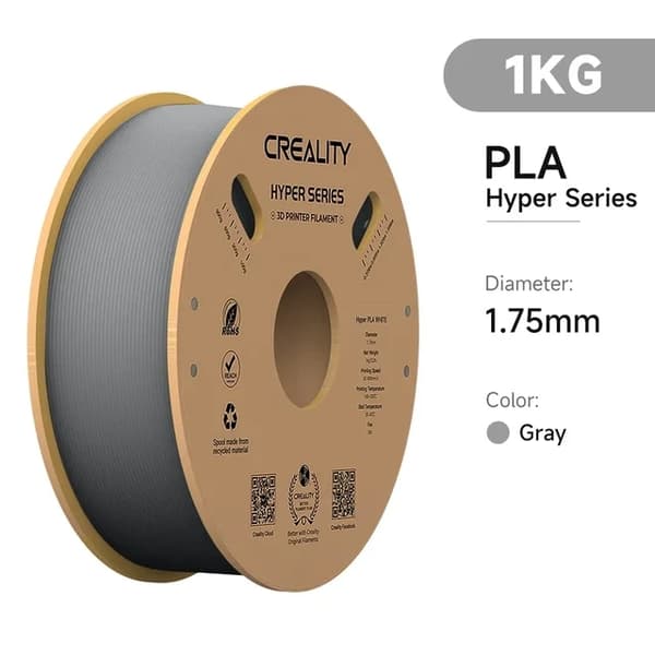 3D-skrivartråd, snabb utskriftshastighet, dimensionell noggrannhet, 1KG Röd Hyper PLA