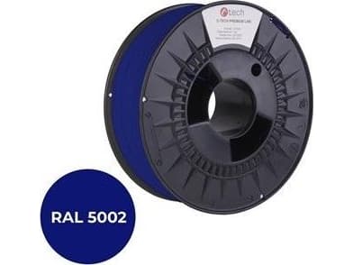 3D C-TECH PREMIUM LINE PLA RAL5002 filament 1.75mm 1kg Ultramarine blue