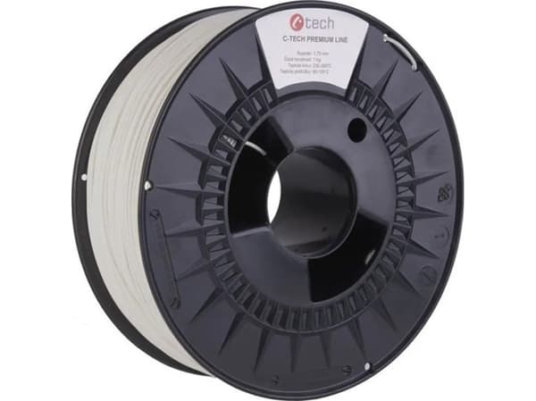 C-Tech Filament 3D C-TECH PREMIUM LINE ABS 1,75mm 1kg natural