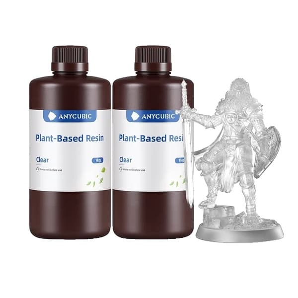 Plante-baseret harpiks, 405nm UV-harpiks, fri for skadelige kemikalier, -sort 2kg-