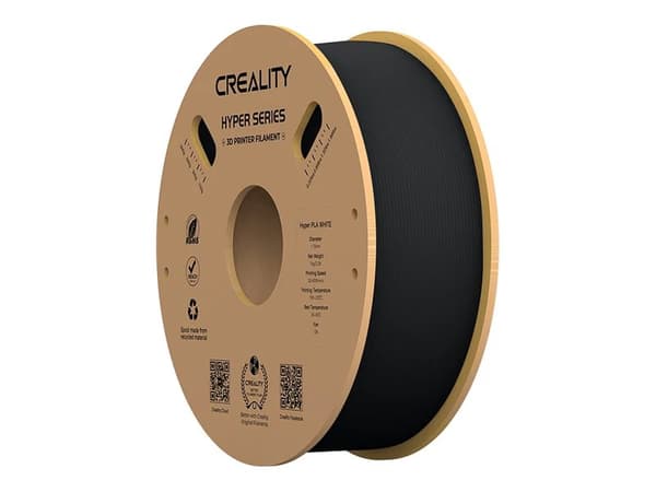 Creality 3D 33010343. tulostusmateriaali: Polyaktinen happo (PLA), tulostusvärit: Musta, yhteensopivuus tuotemerkin kanssa: Creality 3D. paino: 1 kg,