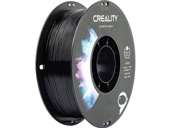 Creality 3D 3301030035. Trykkmateriale: Polyetylentereftalatglykol (PETG), Trykkfarger: Svart, Merkekompatibilitet: Creality 3D. Vekt: 1 kg, diameter