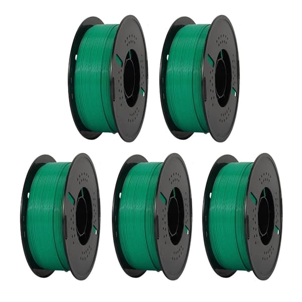 3D-printerfilament, højhastighedsudskrivning, bland farve, 5KG Grøn
