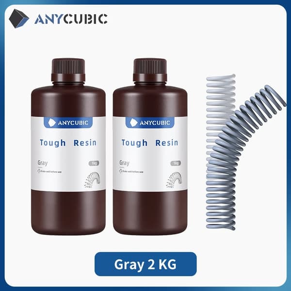 3D Printer Resin, Fleksibel og Høj Styrke, UV Resin Kompatibilitet, Grøn 1 KG