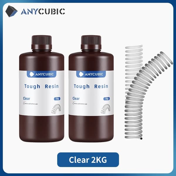 3D Printer Resin, Fleksibel og Høj Styrke, UV Resin Kompatibilitet, Grøn 1 KG