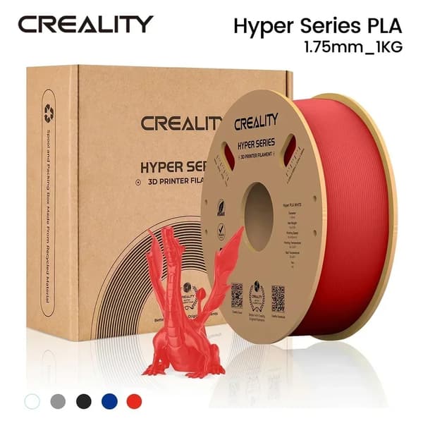 3D Printer Filament, Bedre Flydighed, Hurtigere Afkøling, 1KG-Rød
