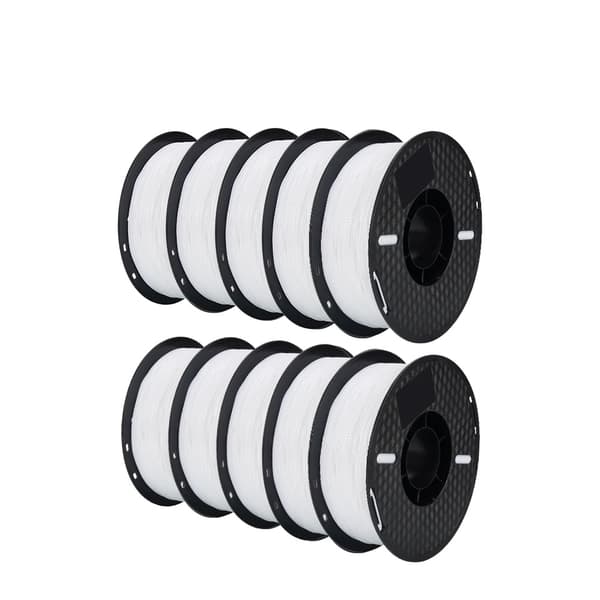 3D Printer Filaments, Blandede Farver, Miljøvenlige, 10KG ABS sort
