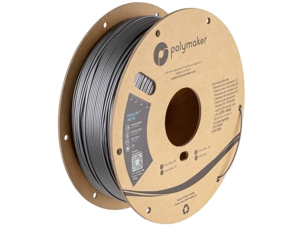 Polymaker PB01012 Filament PETG Varmebestandig, høj grad af trækstyrke 1.75 mm 1000 g Sølv PolyLite™ 1 stk