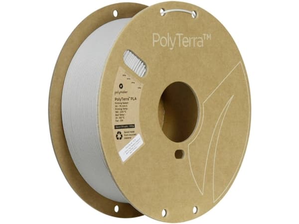 Polymaker PA04043 Marmorifilamentti PLA-muovi pienemmällä muovipitoisuudella, Ruoka, Monivärinen 1,75 mm 1000 g Marmori Limestone PolyTerra™ 1 kpl
