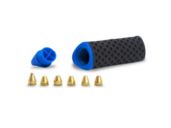 3Doodler Create plus -suutinsarja, Dyse, 3Doodler Flow, Create i PRO, metalli, kulma, 6 kpl, 22 mm