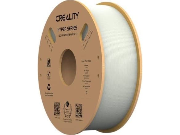 Hyper PLA Filament Creality (hvit)