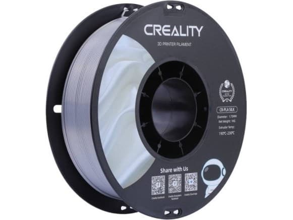 Creality CR-PLA Silk - 1,75mm - 1kg - Sidabrinis