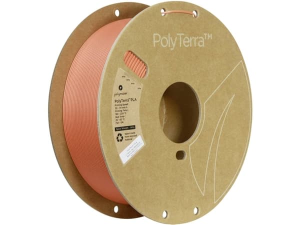 Polymaker PA04041 Marmorifilamentti PLA-muovi pienemmällä muovipitoisuudella, Ruoka, Monivärinen 1,75 mm 1000 g Marmoritiili PolyTerra™ 1 kpl