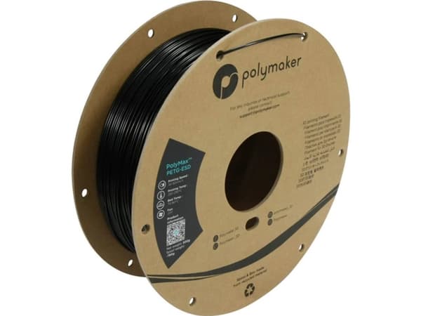 Polymaker PB03004 Filament PETG ESD ESD-sikker 1.75 mm 2000 g Sort PolyMax™ 1 stk