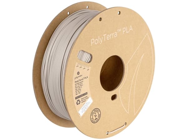 Polymaker PA04002 Muted Filament PLA-plast med lavere kunststofindhold, Mat 1.75 mm 1000 g Muted White PolyTerra™ 1 stk