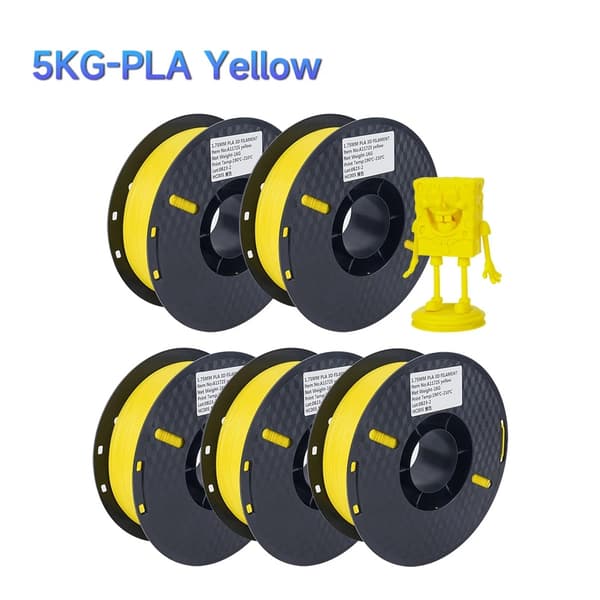 3D-tulostimen filamentti, sekoita värit, PLA-materiaali, 5KG punainen