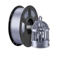 Miniatyrbild 1 av 2: 3D-skrivartråd, silkesfinish, 175mm diameter, Silver 2kg