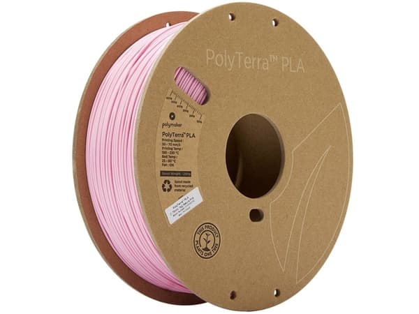 Poly Filament Polymaker PolyTerra PLA 1,75 mm, 1 kg - Sakura Pink}