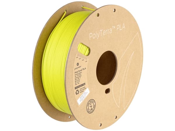 Polymaker PA04027 Regular Filament PLA-plast med lavere kunststofindhold, Mat 1.75 mm 1000 g Limegrøn PolyTerra™ 1 stk