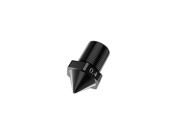 Hardened Steel Nozzle 0,4 mm Passer til (3D printer): FlashForge Guider 3, FlashForge Guider 3 Plus C4 / C3P / G3+ / G3 Hardened Nozzle 0,4mm 8000287