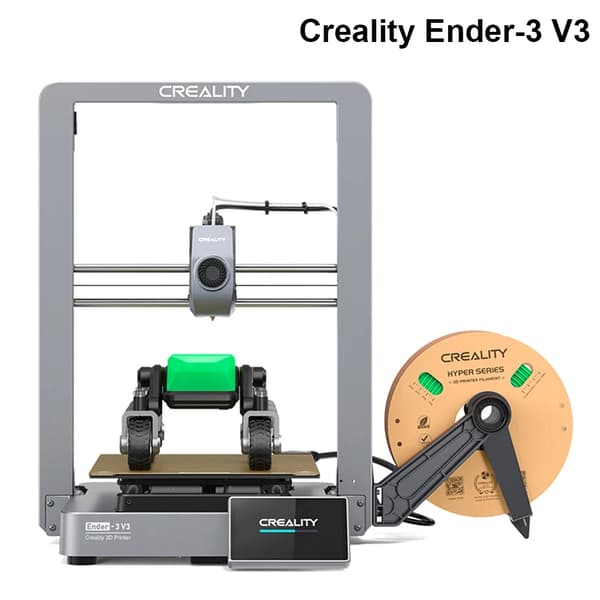 3D-skrivare, högtemperaturutskrift, automatisk nivåjustering, byggvolym på 220x220x270mm,Ender-3 V3