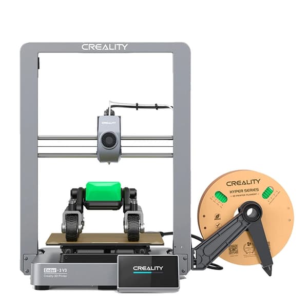 3D-skrivare, högtemperaturutskrift, automatisk nivåjustering, byggvolym på 220x220x270mm,Ender-3 V3